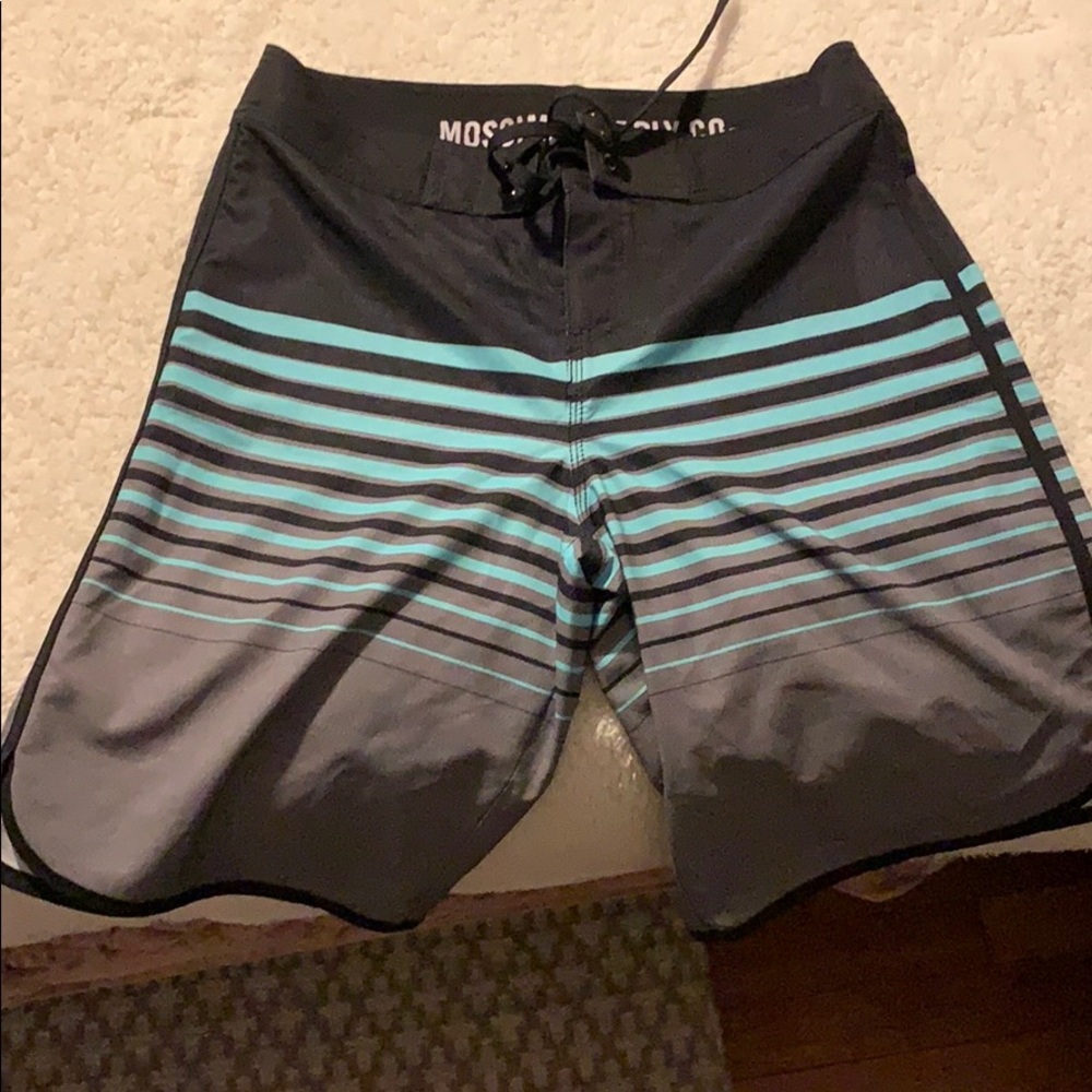 Mossimo Board Shorts / Swim Trunks - Mens Medium